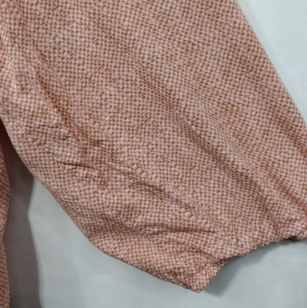 Saint Tropez West Babydoll Top Women's XL Pink Barbiecore Boho Retro 90s Y2K - Picture 3 of 7